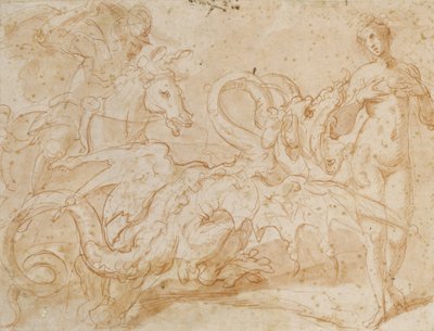 Persée sauvant Andromède - Federico Zuccari or Zuccaro